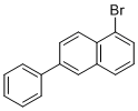1-溴-6-苯基萘分子结构 (CAS 1838583-18-8)