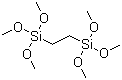 1,2-双三甲氧基硅基乙烷分子结构 (CAS 18406-41-2)