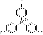 三(4-氟苯基)氧化膦分子结构 (CAS 18437-79-1)