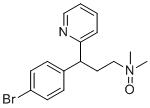 溴苯那敏N-氧化物分子结构 (CAS 18453-29-7)