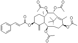 紫杉宁 E分子结构 (CAS 18457-45-9)
