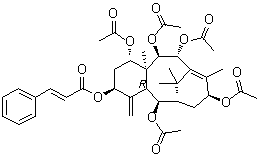 紫杉宁 J分子结构 (CAS 18457-46-0)