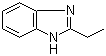 2-乙基苯并咪唑分子结构 (CAS 1848-84-6)