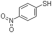 4-硝基苯硫酚分子结构 (CAS 1849-36-1)