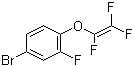 4-溴-2-氟-1-三氟乙烯氧基苯分子结构 (CAS 184910-53-0)