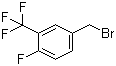 4-Fluoro-3-(trifluoromethyl)benzyl bromide molecular structure (CAS 184970-26-1)