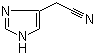 4(5)-氰甲基咪唑分子结构 (CAS 18502-05-1)