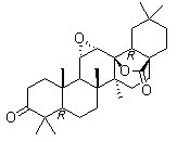 路路通内酯分子结构 (CAS 185051-75-6)