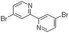 4,4'-二溴-2,2'-联吡啶分子结构 (CAS 18511-71-2)
