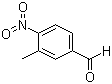 3-甲基-4-硝基苯甲醛分子结构 (CAS 18515-67-8)
