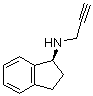 (S)-雷沙吉兰分子结构 (CAS 185517-74-2)