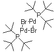 Bromo(tri-tert-butylphosphine)palladium(I) dimer molecular structure (CAS 185812-86-6)