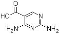 2,4-二氨基-5-嘧啶羧酸分子结构 (CAS 18588-61-9)