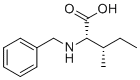 (2S,3S)-2-(苄基氨基)-3-甲基戊酸分子结构 (CAS 1859-49-0)