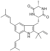 海胆灵分子结构 (CAS 1859-87-6)