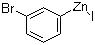 3-溴苯基碘化锌分子结构 (CAS 186000-44-2)