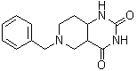 六氢-6-(苯基甲基)-吡啶并[4,3-d]嘧啶-2,4(1H,3H)-二酮分子结构 (CAS 1860793-92-5)