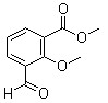 5-甲酰基-6-甲氧基苯甲酸甲酯分子结构 (CAS 186312-96-9)