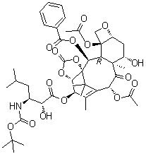 Ortataxel分子结构 (CAS 186348-23-2)