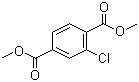 2-氯对苯二甲酸二甲酯分子结构 (CAS 18643-84-0)