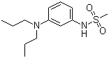3-(N,N-Dipropyl)amino-N-methylsulfonylaniline molecular structure (CAS 186453-43-0)