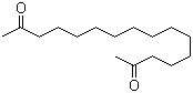 2,15-十六烷二酮分子结构 (CAS 18650-13-0)