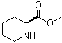 (S)-哌啶-2-羧酸甲酯盐酸盐分子结构 (CAS 18650-39-0)