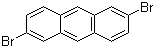 结构式 CAS# 186517-01-1, 2,6-二溴蒽