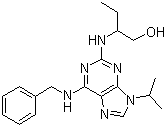 Roscovitine molecular structure (CAS 186692-46-6)