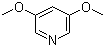 3,5-二甲氧基吡啶分子结构 (CAS 18677-48-0)
