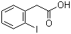 2-碘苯乙酸分子结构 (CAS 18698-96-9)