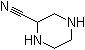结构式 CAS# 187589-36-2, 2-哌嗪甲腈
