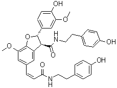 Tataramide B分子结构 (CAS 187655-56-7)