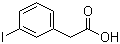 3-碘苯乙酸分子结构 (CAS 1878-69-9)