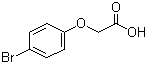 对溴苯氧乙酸分子结构 (CAS 1878-91-7)