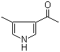 1-(4-甲基-1H-吡咯-3-基)乙酮分子结构 (CAS 18818-30-9)