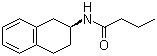 N-[(2S)-1,2,3,4-四氢-2-萘基]丁酰胺分子结构 (CAS 188201-15-2)