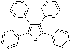 四苯基噻吩分子结构 (CAS 1884-68-0)
