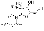 2'-C-Ethynyluridine molecular structure (CAS 188413-98-1)
