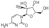 2'-C-乙炔基胞苷分子结构 (CAS 188413-99-2)