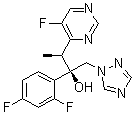 伏立康唑分子结构 (CAS 188416-29-7)
