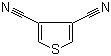 3,4-二氰基噻吩分子结构 (CAS 18853-32-2)