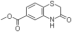 3-羰基-3,4-二氢-2H-1,4-苯并噻嗪-6-羧酸甲酯分子结构 (CAS 188614-01-9)