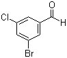 3-Bromo-5-chlorobenzaldehyde molecular structure (CAS 188813-05-0)
