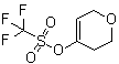 structure of CAS# 188975-30-6, 3,6-Dihydro-2H-pyran-4-yl trifluoromethanesulfonate;Trifluoromethanesulfonic acid 3,6-dihydro-2H-pyran-4-yl ester