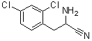 alpha-氨基-2,4-二氯-苯丙腈分子结构 (CAS 1889970-48-2)