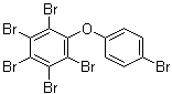 2,3,4,4',5,6-六溴二苯醚分子结构 (CAS 189084-58-0)