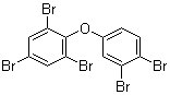 2,3',4,4',6-五溴二苯醚分子结构 (CAS 189084-66-0)
