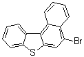 5-溴苯并[b]萘并[1,2-d]噻吩分子结构 (CAS 189097-35-6)