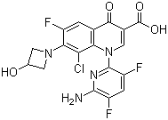 Delafloxacin molecular structure (CAS 189279-58-1)